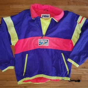Fera Neon Ski Windbreaker